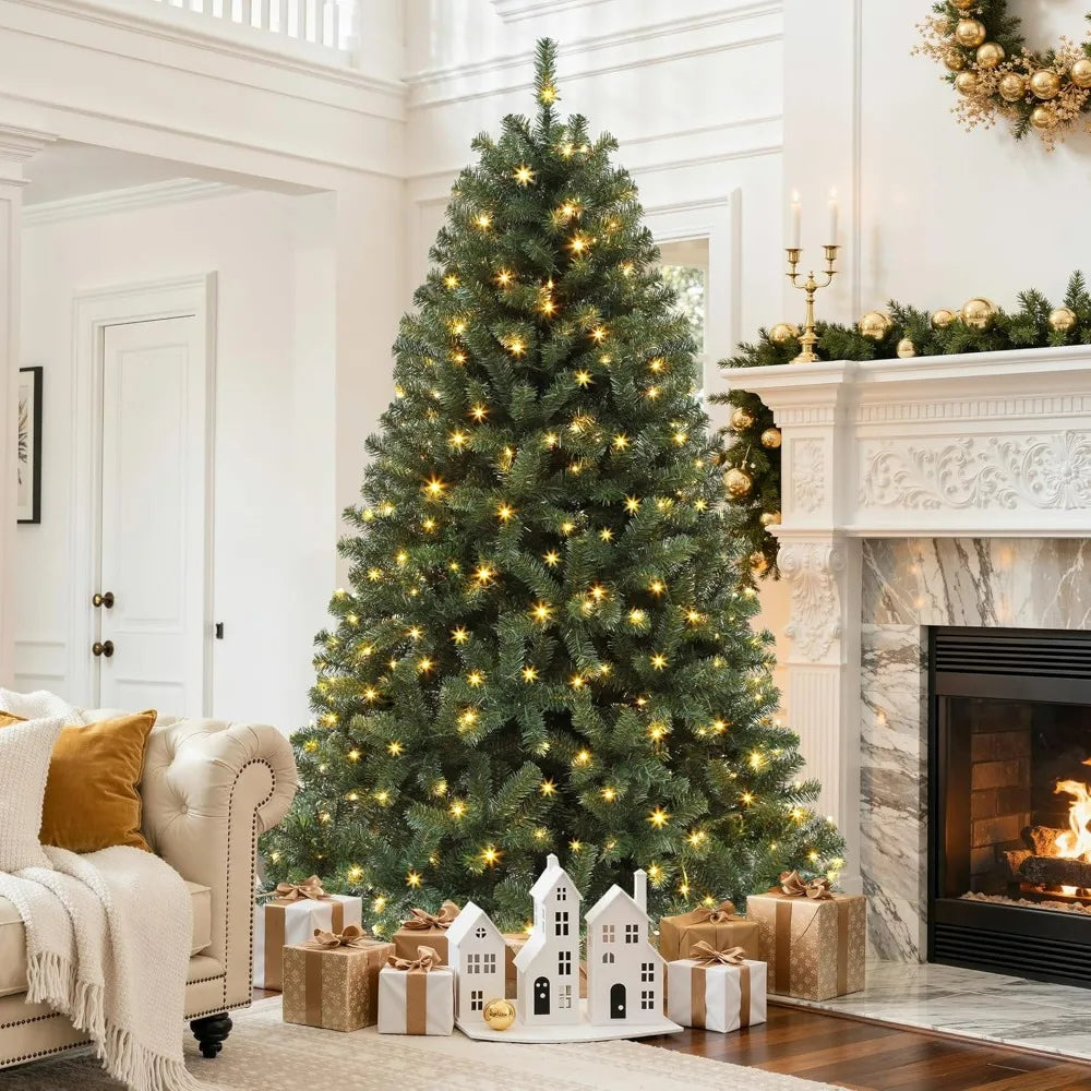 M D 6ft Pre-lit Artificial Christmas Tree