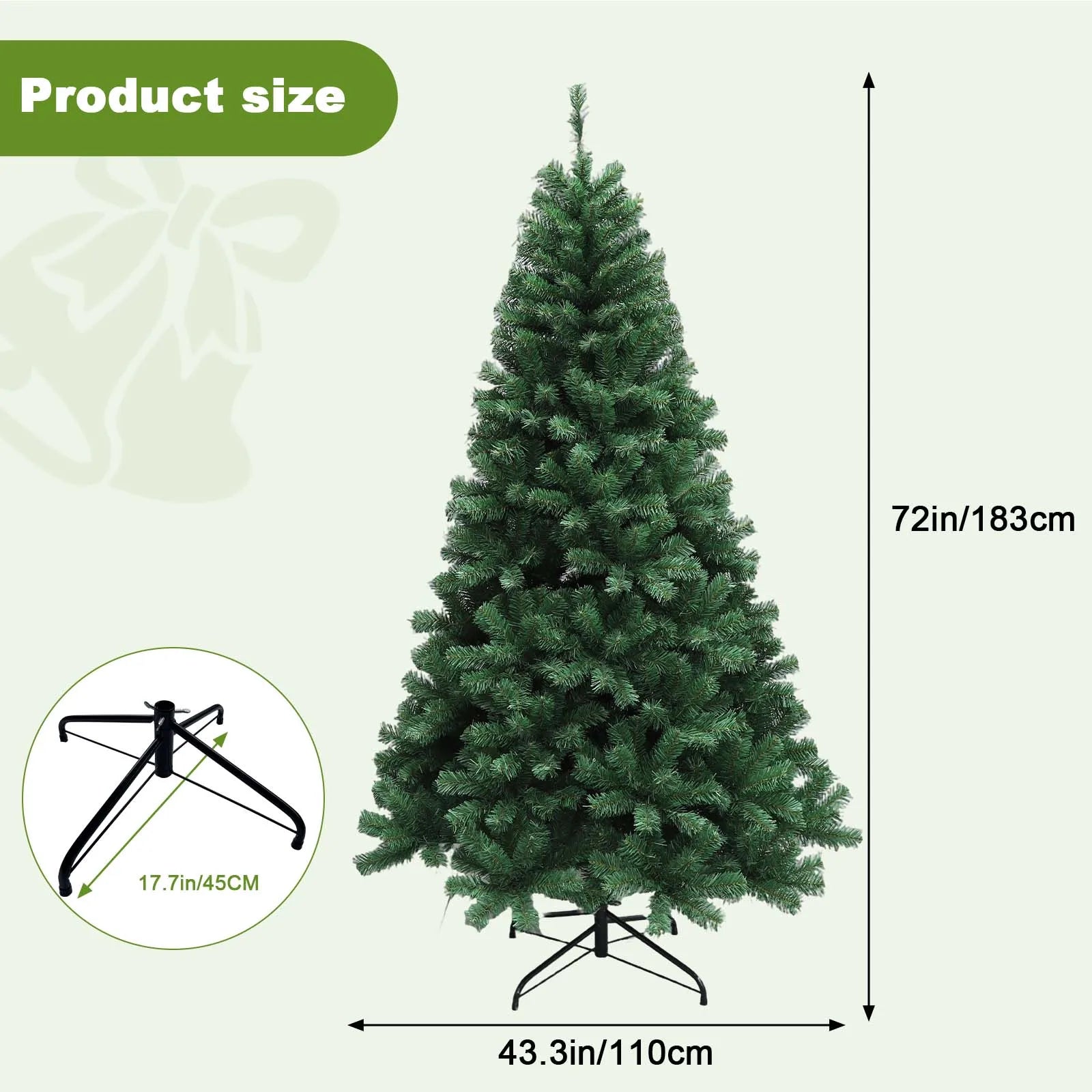 M D 6-7ft Christmas Tree