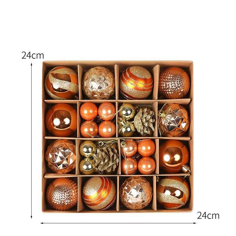 36pcs Christmas Ball Christmas Tree Decoration