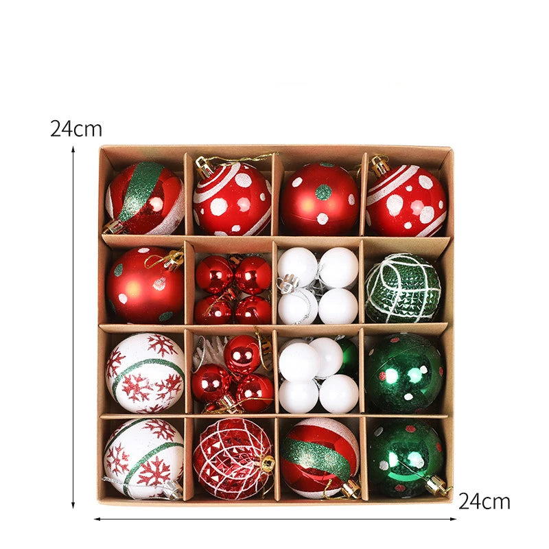 36pcs Christmas Ball Christmas Tree Decoration
