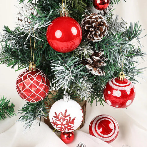 36pcs Christmas Ball Christmas Tree Decoration