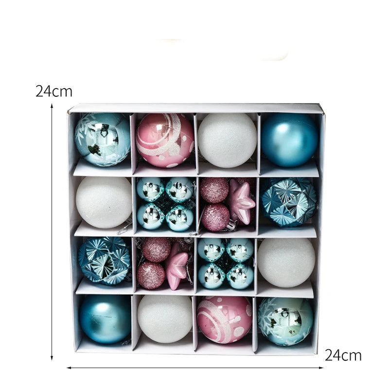 36pcs Christmas Ball Christmas Tree Decoration