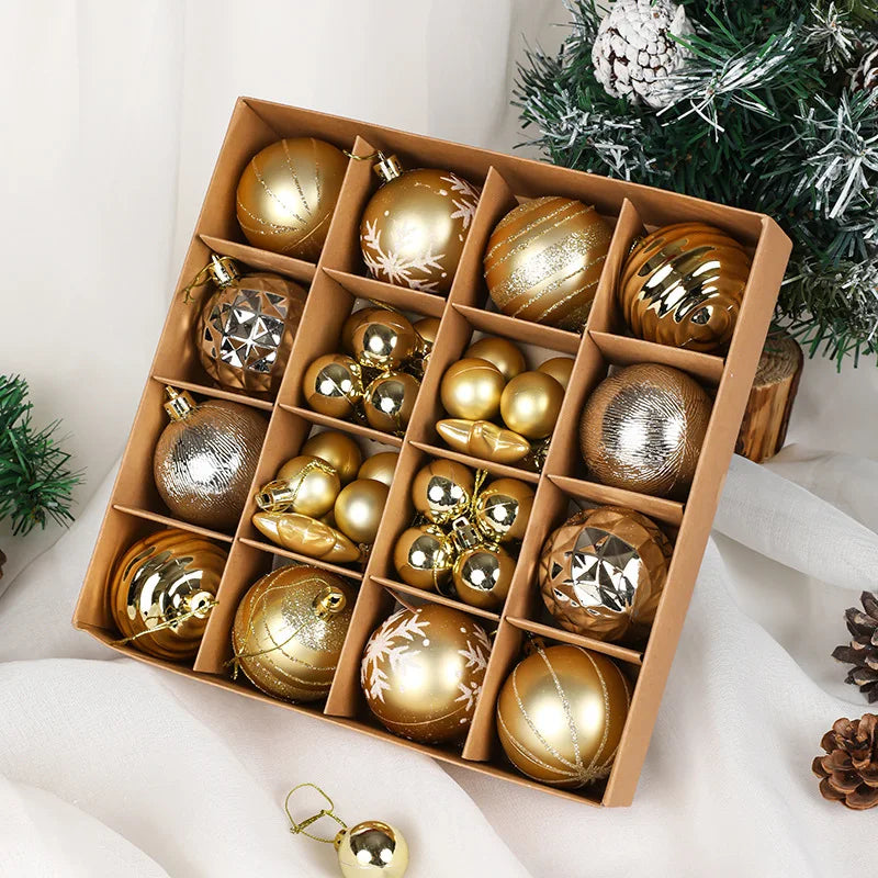 36pcs Christmas Ball Christmas Tree Decoration