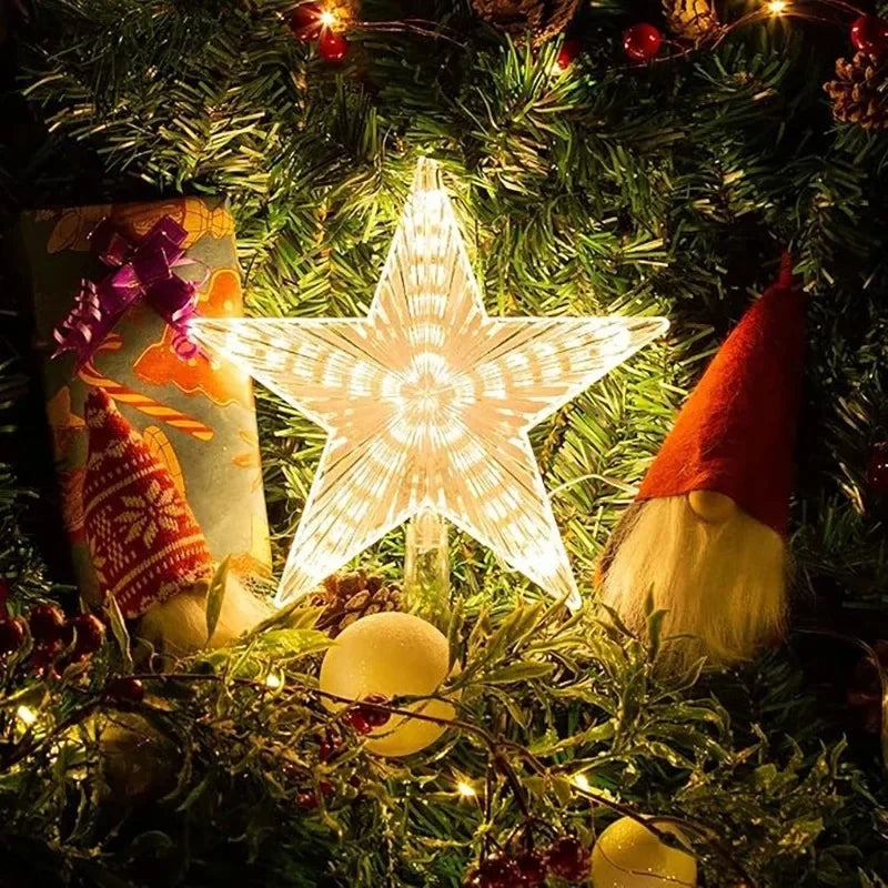 M D 15 cm Christmas Tree Decoration Stars