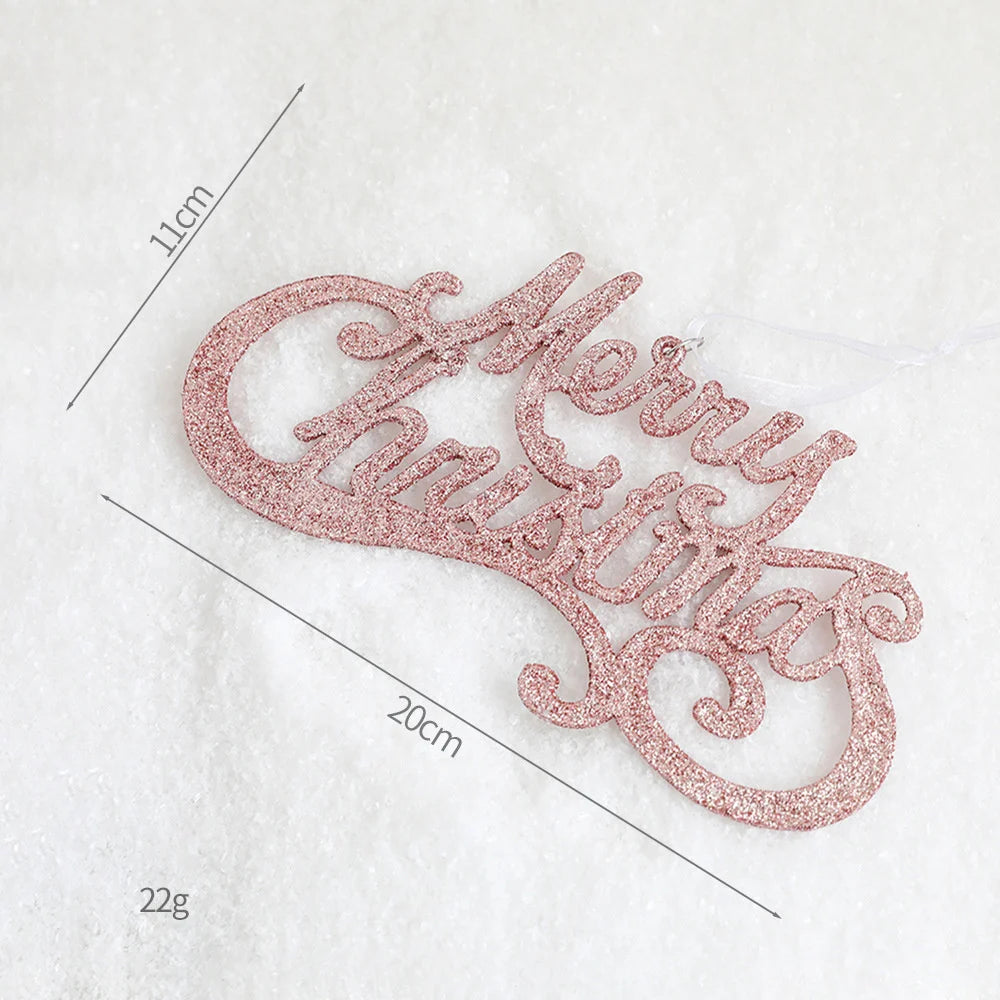 Christmas Tree Ornaments Pink Foam Ball Bow Tree Top Star Xmas Tree