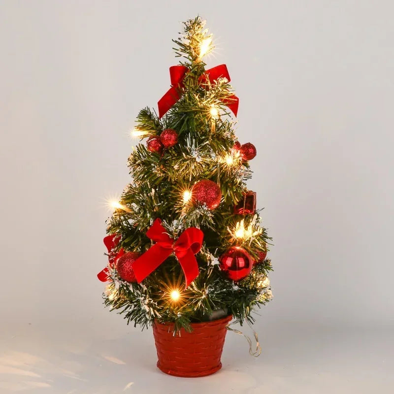 40CM LED Christmas Tree Nightlight LED Light Pine Needle Tree