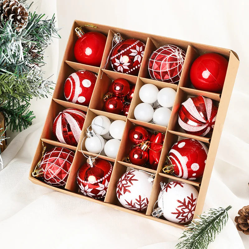 36pcs Christmas Ball Christmas Tree Decoration
