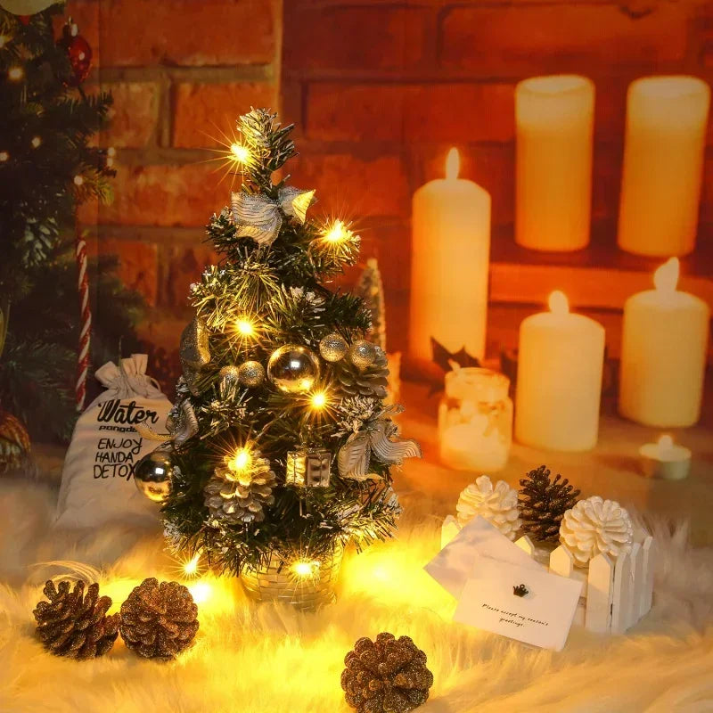 40CM LED Christmas Tree Nightlight LED Light Pine Needle Tree