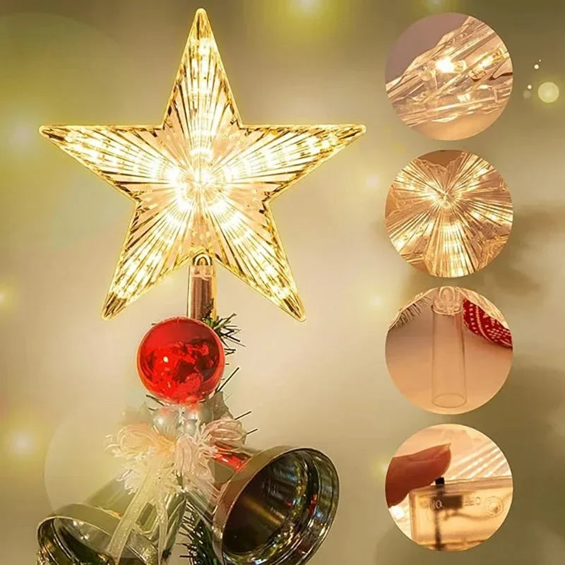M D 15 cm Christmas Tree Decoration Stars