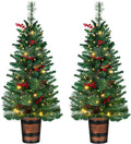 4FT Prelit Christmas Tree 2-Pack M D